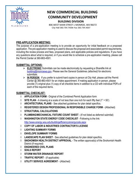 Community Development Building Division Handout .